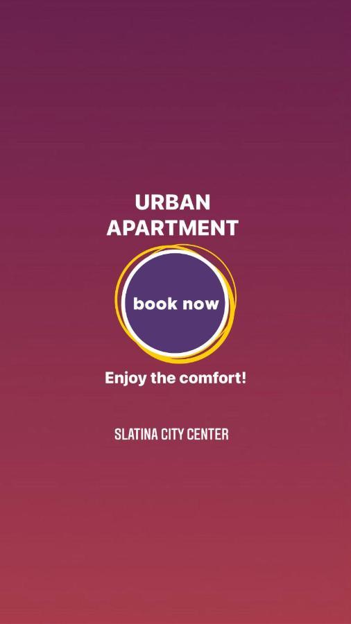 Urban Apartment - Slatina City Centre Екстериор снимка